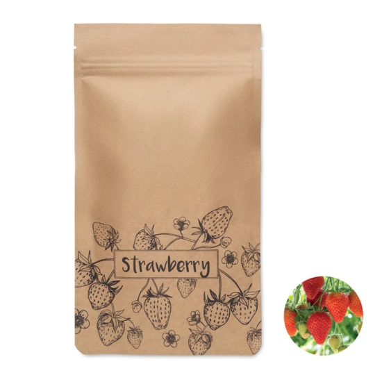 Strawberry growing kit | Incl. garden compost | Made in EU | beige