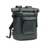 Rolltop-Rucksack | 50C Plane | 29 x 13 x 37 cm | Fronttaschen mit Reißverschluss