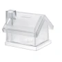 Tirelire en forme de maison | Plastique | 10X8,5X9 cm