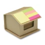 Memo holder | Recycled cardboard | 300 sheets | Incl. sticky notes