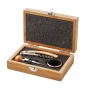 3-tlg. Weinset | Bambus-Design | Bambus-Geschenkbox