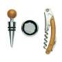 3-tlg. Weinset | Bambus-Design | Bambus-Geschenkbox
