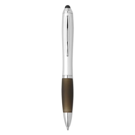 Balpen | stylus pen | ABS plastic | Zachte grip | zwart
