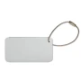 Luggage tag | Aluminium | Includes strap and name and adress tag