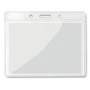 Badge transparent | PVC | 10x8cm
