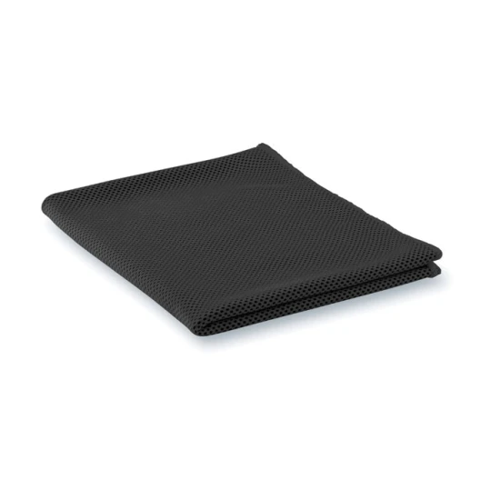 Sport towel | Polyamide/Microfibre | 80x30 cm | High absorbency | black