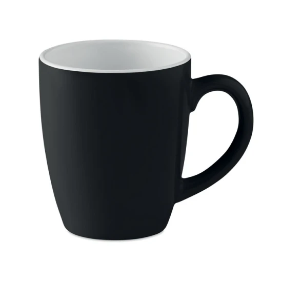 Coloured mug | Ceramic | 290 ml | black