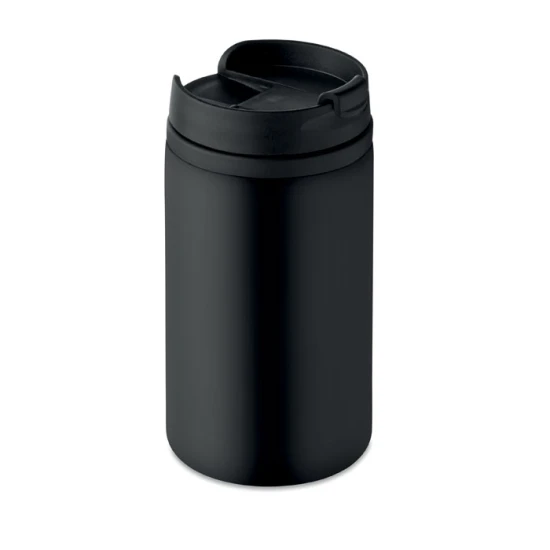 Thermos flask | 6h hot - 12h cold | 250 ml | RVS | black
