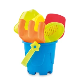 Kids beach toys | Matt PP | 7 pcs | Delivered in random colored pieces