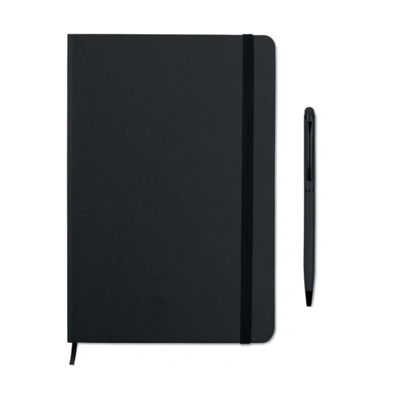 A5 classic notebook | 144 pages | Pen included | Many colours | black