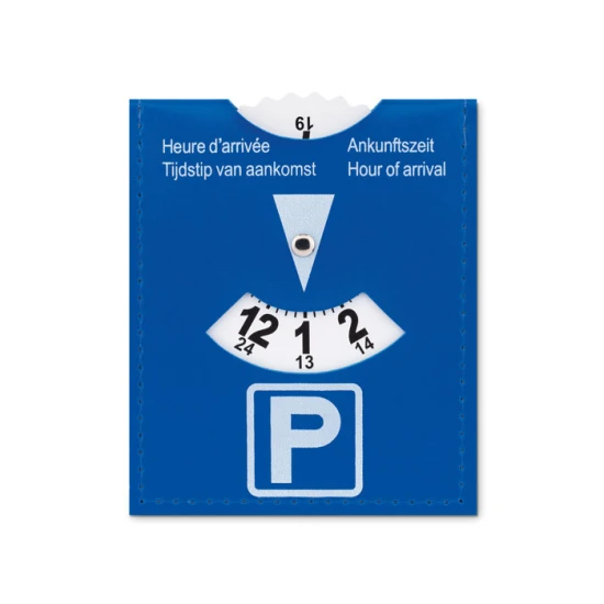 Parkeerkaart | PVC | Blauw | blauw