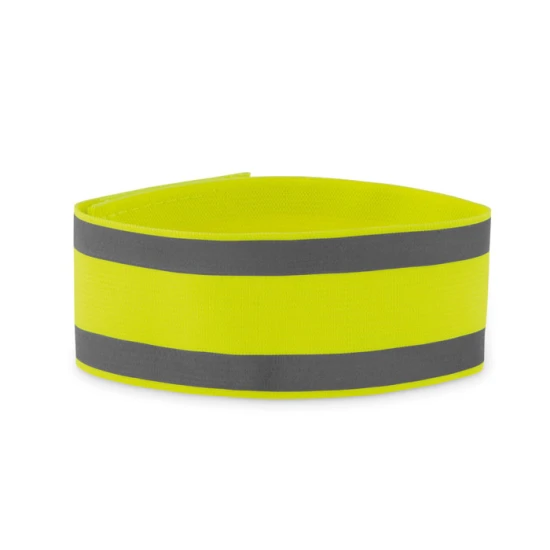 Sport wristband | Plastic | Additional reflective feature | neon yellow