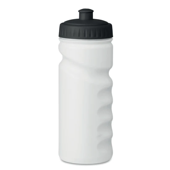 Sports bottle | PE Plastic | 500 ml | Convenient handgrip | black