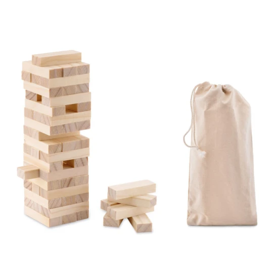 Jenga | Wood | 54 blocks | wood