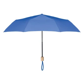Foldable umbrella | 99 cm | Wooden handle | 190T rPET pongee | Premium