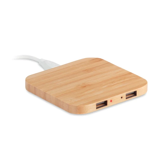 Plateau de recharge sans fil | Bambou | 5W | bois
