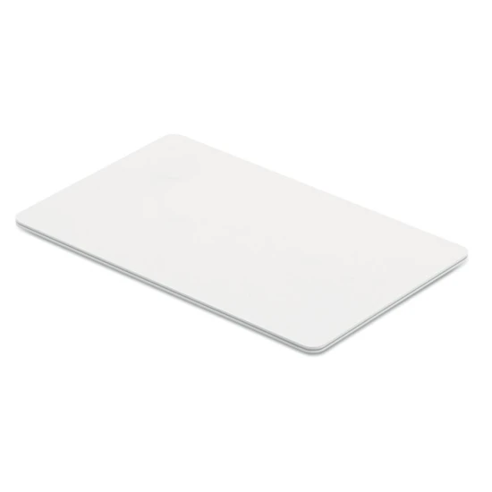 Carte de blocage RFID | PVC | Avec couche d'aluminium | blanc