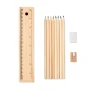 Set cancelleria | Legno | 12 pezzi | Sostenibile