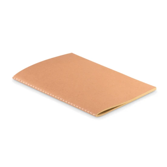 A5 notebook | 80 pages | Cardboard cover | Recycled pages | beige