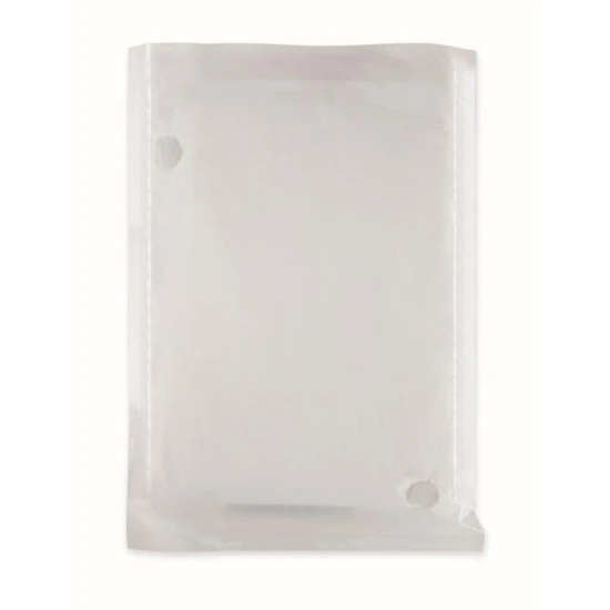 Opvouwbare poncho | Met capuchon | Biologisch afbreekbaar | transparant
