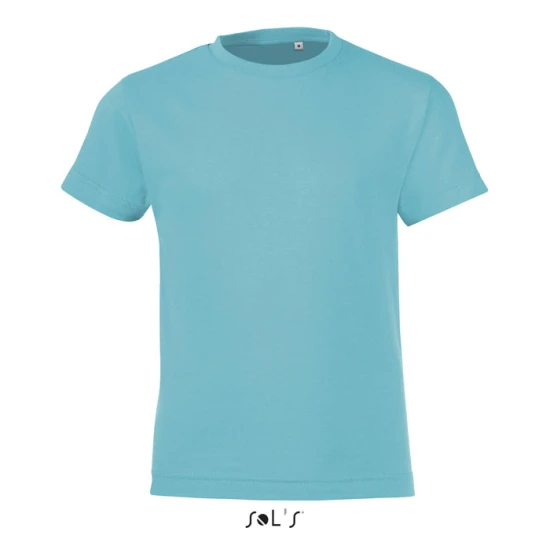 SOL'S T-shirt | Katoen 150 g/m² | Voor kinderen | Ronde hals & korte mouwen | atoll blue
