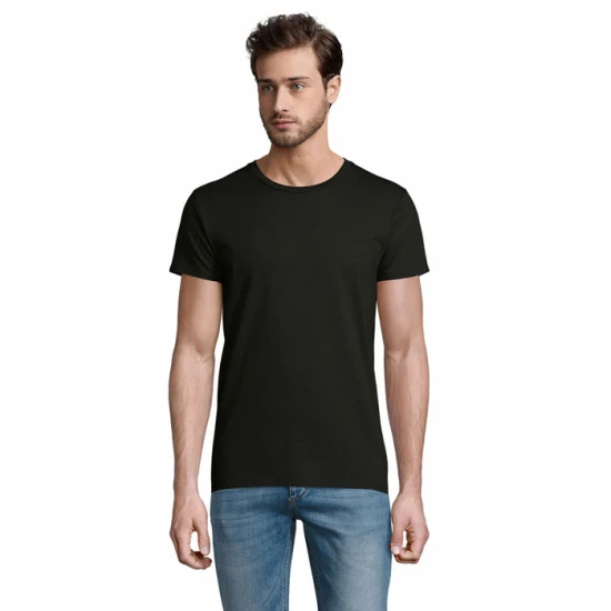 SOL'S t-shirt | Organic cotton 175 g/m²  & Viscose | For men | Eco-friendly | deep black