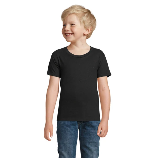 SOL'S T-shirt | Biologisch katoen 175 g/m² | Voor kinderen | Milieuvriendelijk | deep black