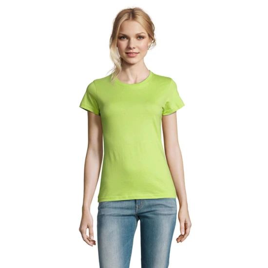 SOL'S t-shirt | Katoen 190 g/m² & Viscose | Voor vrouwen | Hoge kwaliteit | Apple Green