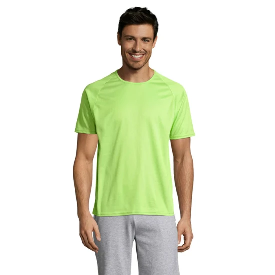 SOL'S sportshirt | Mesh polyester 140 g/m² | Voor mannen | 100% ademend | Apple Green