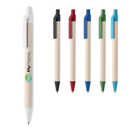 Balpen | Gerecycled melkpak | Blauwe inkt