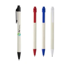Ballpoint pen | With barrel made from recycled milk cartons | Recycled carton, PLA Plastic