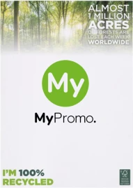 A4 notepad | Recycled paper & cardboard | 25/50/100 sheets | Full colour print