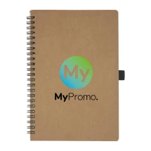 A5 Notitieboek | Gerecycled karton | 140 gelinieerde pagina’s | Steenpapier | Met spiraal