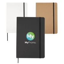 A5-Notizbuch | Steinpapier | Harter Umschlag | 80 linierte Blätter | Nachhaltig