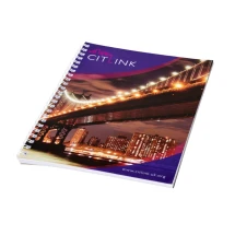 A4 notebook | 50/80 blank pages | Glossy card cover