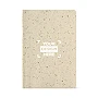 Cuaderno A5 | Residuos de cerveza y papel reciclado 80 g/m² | 196 páginas punteadas | Tapa blanda