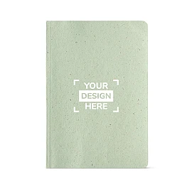 A5 notebook | Lemongrass cover and recycled paper 80 g/m² | 196 dotted pages | Soft cover