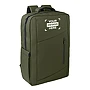15" Laptop-Rucksack | Recyceltes PET 600D mit PU-Beschichtung | 15 L | 32x12x45 cm | Gepolstertes Laptopfach