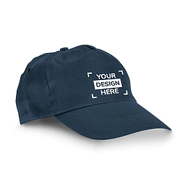 Cap | Polyester | Adjustable hook and loop closure | Ventilation eyelets | 58 cm