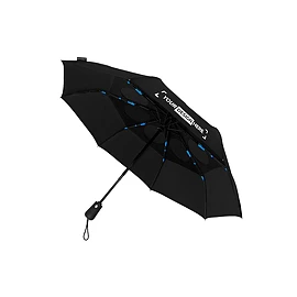 MINIMAX® Parapluie pliable | 100% PET recyclé | Ø100 cm | Ouverture et fermeture automatiques | Baleines en fibre de verre | Résistant au vent | Durable