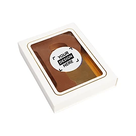 Lettre en chocolat de Sinterklaas | Chocolat au lait | 200 g | Lettre de l'alphabet