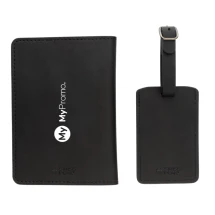 Set cadeau de voyage Swiss Peak | PU | Avec étiquette de bagage | Haute qualité