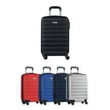 Hartschalenkoffer | ABS | 4 Räder | 34x20x47cm | Mit Sicherheitsschloss