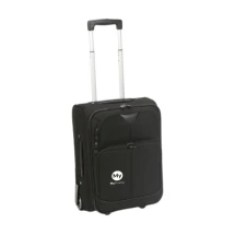 Trolley | 1000D polyester & aluminium | 22L | Dubbele rits & diverse vakken