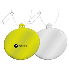 Reflective hanger | TPU plastic | 6,30 x 6,20 cm | 10 cm string