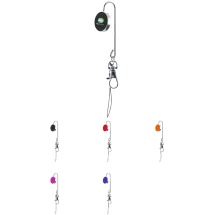 Tas ophanghaak | Metaal en PU-leer | 2.7 Ø | Draagriem met karabijnsluiting