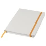 Libreta A5 | PU y cartón | 160 hojas rayadas | Cinta de color