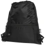 Drawstring bag | rPET Polyester | Cinch closure & Zippered insulated pocket