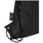 Drawstring bag | rPET Polyester | Cinch closure & Zippered insulated pocket