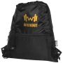 Drawstring bag | rPET Polyester | Cinch closure & Zippered insulated pocket